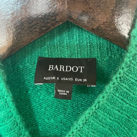 Bardot Green sweater dress - Picture 4 of 4